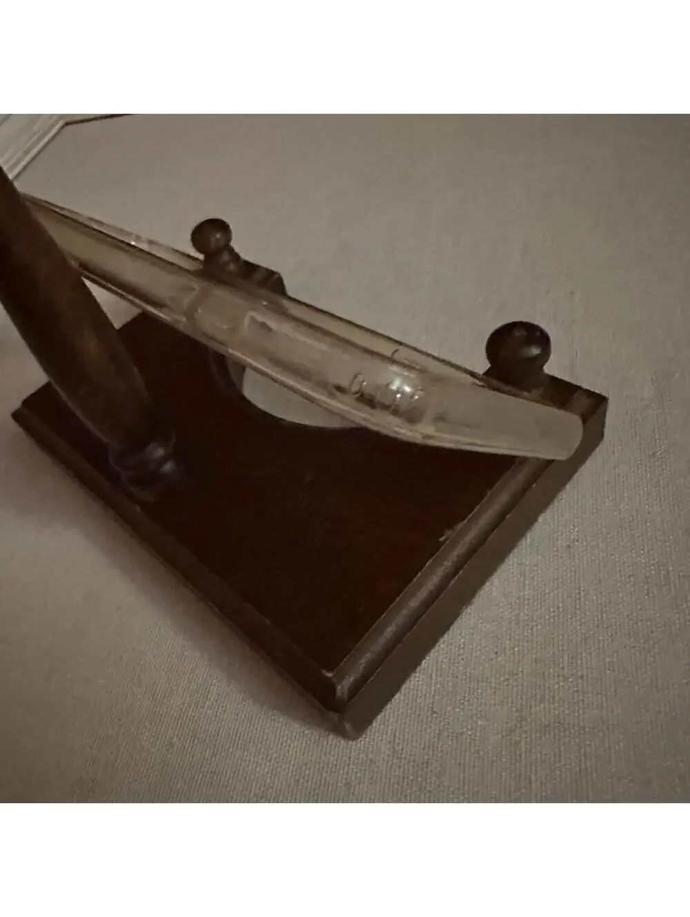 iPhone 7/8 Plus clear hard back case with text